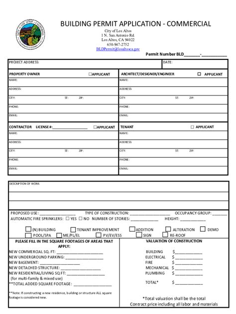 los altos etrakit|los altos permit application.